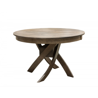 Birch Round Extension Dining Table T-42-RO-B2